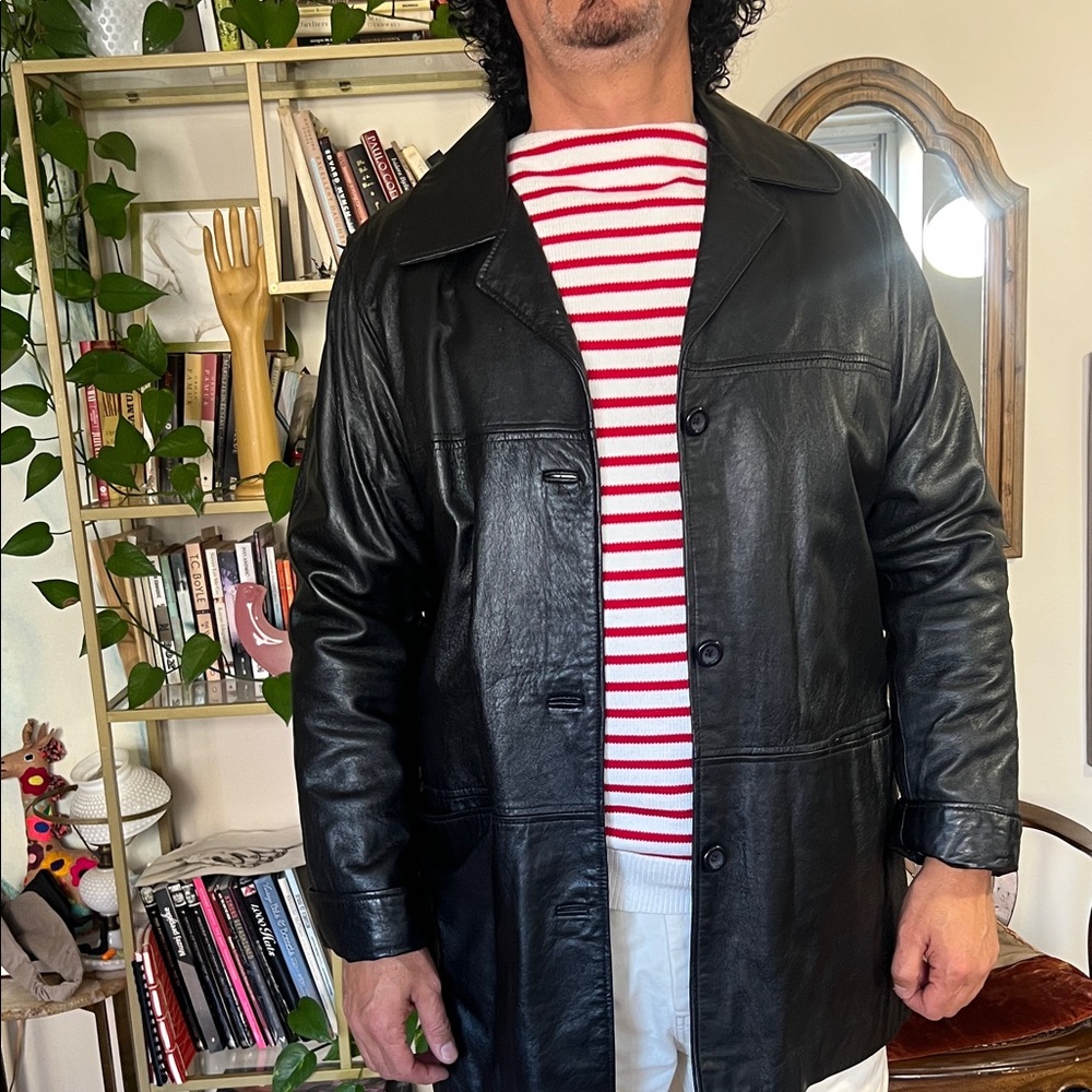 Women’s Black Leather Jacket